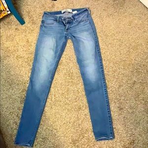 Hollister Blue Skinny Jeans
